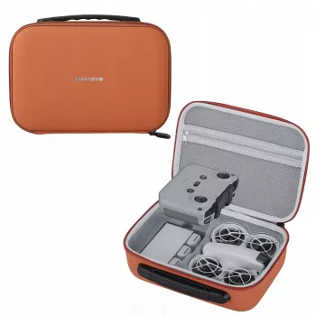 SUNNYLIFE Pārnēsāšanas maciņš DJI Neo, tālvadības pultij un aksesuāriem - Oranžs / NE-B864