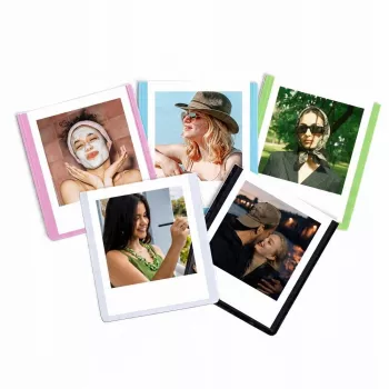 LOVEINSTANT 5x Magnetic Photo Frame Set for Polaroid Go - Assorted Colors