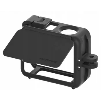 SUNNYLIFE rāmja stiprinājums + objektīva vāciņš DJI Osmo Action 5 Pro / 4 / 3 - melns