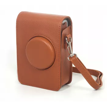 LOVEINSTANT Aizsargmaciņš Fujifilm Instax Mini Evo - Brūns (Vertikāls)