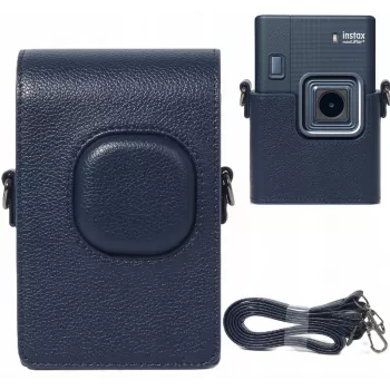 LOVEINSTANT aizsargmaciņš Fujifilm Instax Mini LiPlay+ tumši zilā krāsā
