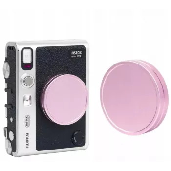 LOVEINSTANT Aizsargājošs objektīva vāciņš Fujifilm Instax Mini Evo - Rozā