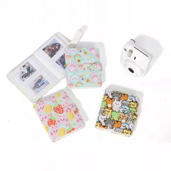 LOVEINSTANT Photo Album 64 Photos for Fujifilm Instax Mini 99 41 12 40 11 Evo Liplay Link / Blue Rabbit