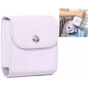 LOVEINSTANT Fotoalbuma maciņš Fujifilm Instax Square un Mini izdrukām – Purpura, 64 fotogrāfijas