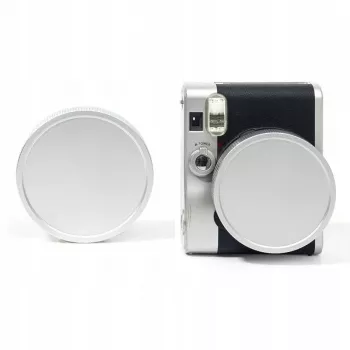 LOVEINSTANT Aizsargājošs objektīva vāciņš Fujifilm Instax Mini 90 Neo Classic - Sudrabs