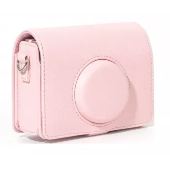 LOVEINSTANT 4-in-1 komplekts: maciņš, fotoalbums, LCD aizsargs, objektīva vāciņš Fujifilm Instax Mini Evo - Rozā