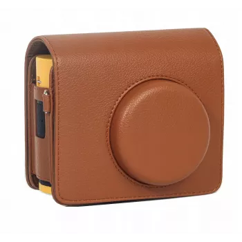 LOVEINSTANT Case Cover Pouch for Kodak Mini Shot 3 Era MS300 Instant Camera - Brown