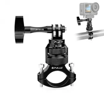 PULUZ PU796B 360° Stiprinājums stūrei motociklam/velosipēdam GoPro SJCAM Xiaomi DJI