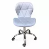 EXTRALINK Office Chair Velvet Light Grey