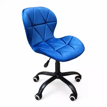 EXTRALINK Office Chair Velvet Blue