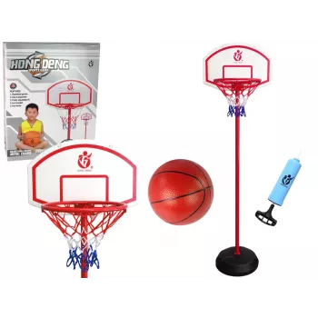 LEAN TOYS Pielāgojams basketbola grozs bērniem dārza bumbas grozam