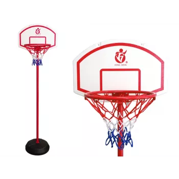 LEAN TOYS Pielāgojams basketbola grozs bērniem dārza bumbas grozam
