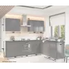 STOLKAR Cosmo Design ANIKA Graphite/Graphite 2.0/2.6 Virtuves mēbeļu komplekts