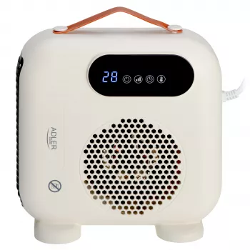 Adler AD 7756 Keramiskais ventilatorsildītājs 1500W Melns
