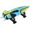 LEAN TOYS RC Ūdens Laiva 2.4G Dzelteni-Tirkīza Ūdensizturīga Tālvadība