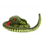 LEAN TOYS Plush Snake Mascot Green 100 cm