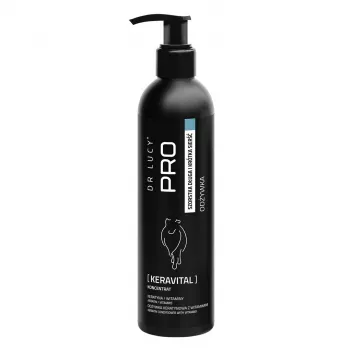 DR LUCY - PRO KERAVITAL 250 ML - KERATĪNA UN VITAMĪNU KONDICIONIERIS SUŅIEM AR GARIEM, RUPJIEM APMATIEM