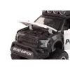 LEAN TOYS Bezceļu transportlīdzeklis Raptor Police ar atveramām durvīm, skaņu un gaismu