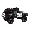 LEAN TOYS Bezceļu transportlīdzeklis Raptor Police ar atveramām durvīm, skaņu un gaismu