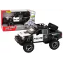 LEAN TOYS Bezceļu transportlīdzeklis Raptor Police ar atveramām durvīm, skaņu un gaismu