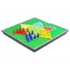 LEAN TOYS Magnētiskā spēļu dēļa komplekts 7-in-1 Šahs Lūdo Backgammon Dambrete