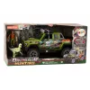 LEAN TOYS Apvidus Medību Auto Mednieks Dinozaurs Gaismas Skaņas Zaļš