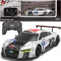 RASTAR Auto R/C 1:24 Sporta vadāmais AUDI R8 LMS Balts