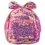 LEAN Children's Backpack With Sequins, Flowers, Bow, Pink, 22cm, 2.8L