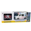 LEAN TOYS Remote Control Ambulance RC Lights Sounds 1:20 White