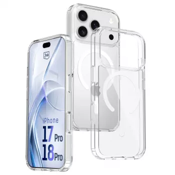 3MK PROTECTION Apple iPhone 17 Pro - 3mk Hardy LiqForce MagCase Back Cover Black