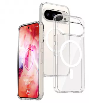 3MK PROTECTION Google Pixel 10/10 Pro - 3mk Hardy LiqForce MagCase Melns