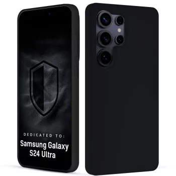 3MK PROTECTION Samsung Galaxy S24 Ultra - 3mk Hardy Mellow Case Black