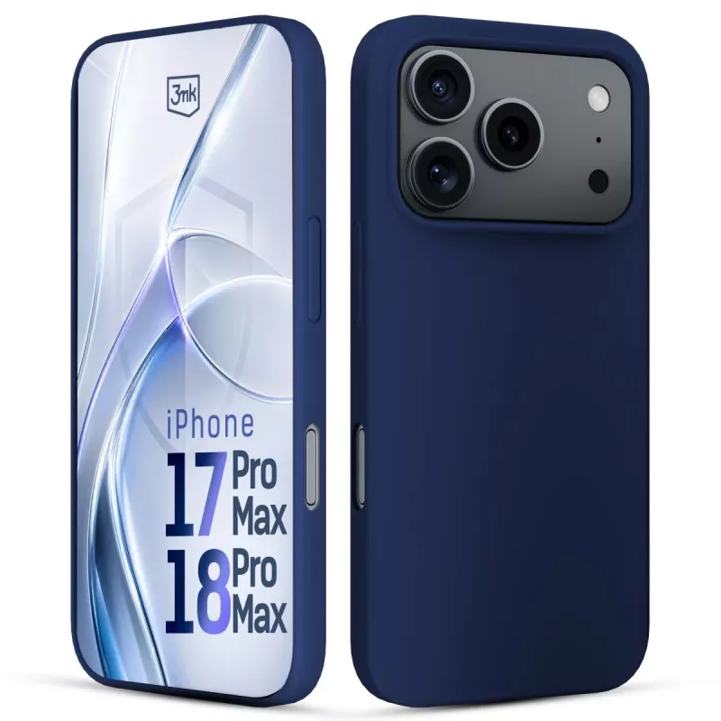3MK PROTECTION Apple iPhone 17 Pro Max Hardy Mellow Case Dark Blue