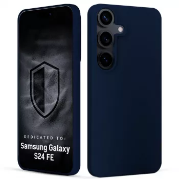3MK PROTECTION Samsung Galaxy S24 FE - 3mk Hardy Mellow Case Dark Blue