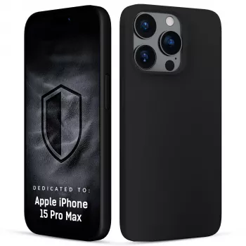 3MK PROTECTION Apple iPhone 15 Pro Max Hardy Mellow MagCase Back Cover Black
