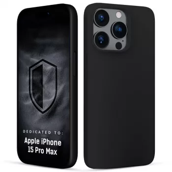 3MK PROTECTION Apple iPhone 15 Pro Max Hardy Mellow MagCase Back Cover Black