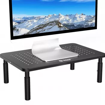 MOZOS SPM3 Monitora Statīvs Paaugstinātājs Melns