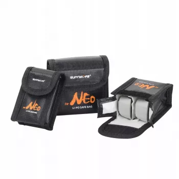 Sunnylife ugunsdrošais maiss 1x DJI Neo / Neo 2 akumulators NE-DC848
