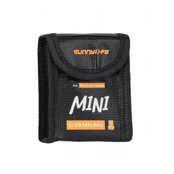 SUNNYLIFE Ugunsdroša bateriju drošības soma DJI Mini 5/4/3 Pro/3, Lito 1, Lito X1 - 1x baterija