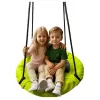 LEAN SPORT Dārza šūpoles Stārķa ligzda bērniem Zaļa 60cm