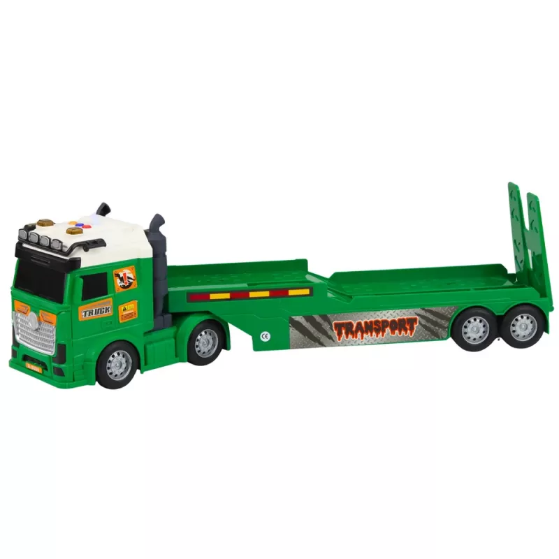 LEAN TOYS Dinozauru transporta komplekts: Kravas auto, evakuators, helikopters, gaismas, skaņa