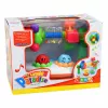 LEAN TOYS Interaktīva muzikāla rotaļlieta mazuļiem Grabulis Gaismas Skaņas