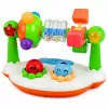 LEAN TOYS Interaktīva muzikāla rotaļlieta mazuļiem Grabulis Gaismas Skaņas