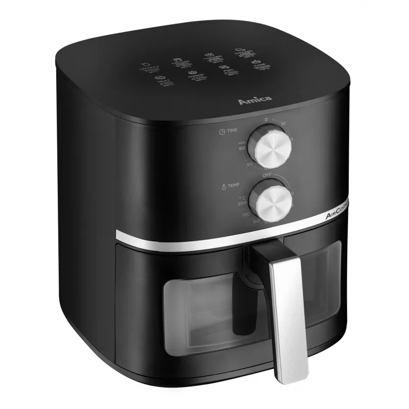 Amica AFM 2020 5.5 L Gaisa fritieris Melns