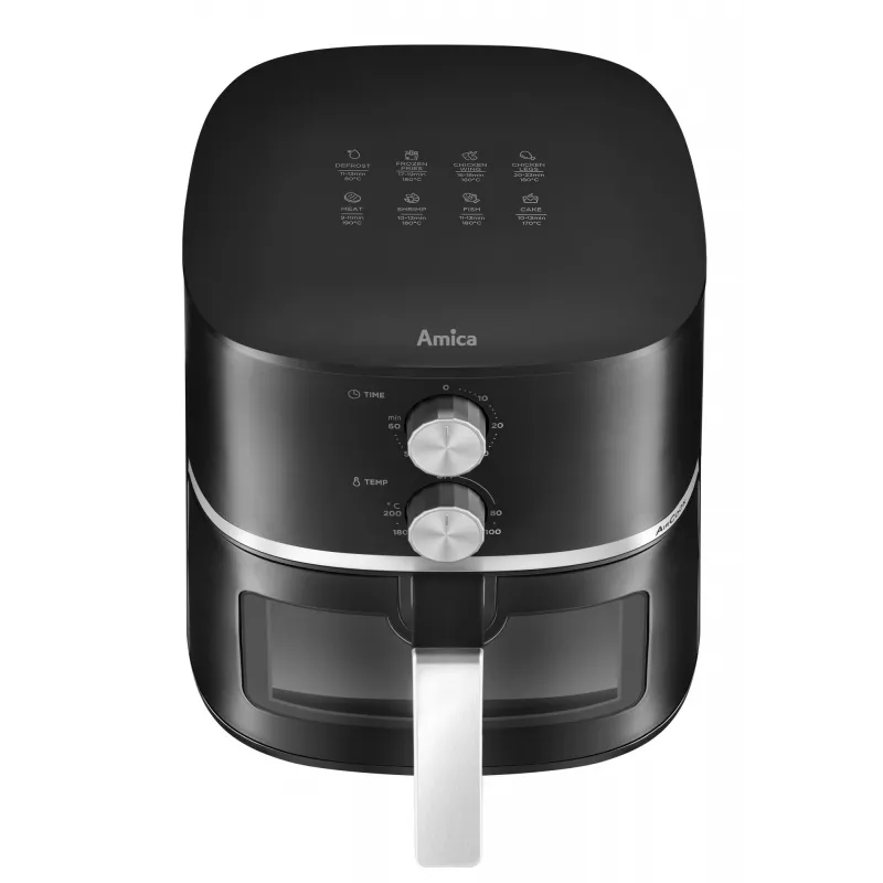 Amica AFM 2020 5.5 L Gaisa fritieris Melns
