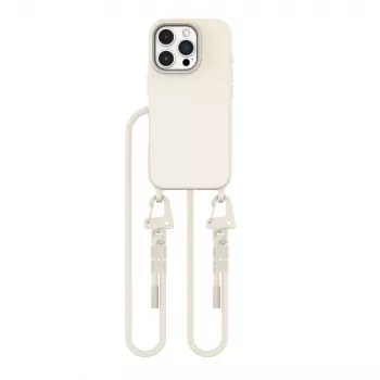 Tech-Protect Magnecklace Magsafe iPhone 16 Pro Max Latte
