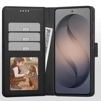 TECH-PROTECT Wallet MagSafe Case for Samsung Galaxy S26 Ultra, Matte Black