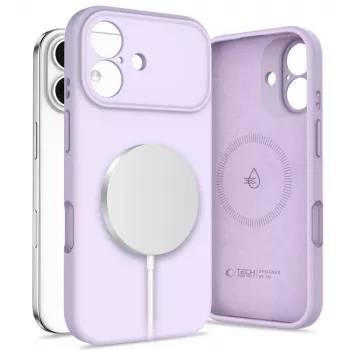 Tech-Protect Silicone MagSafe Case for Apple iPhone 17 - Mauve