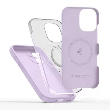 Tech-Protect Silicone MagSafe Case for Apple iPhone 17 - Mauve