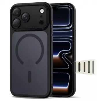 TECH-PROTECT MagPeak MagSafe CC iPhone 17 Pro Matte Black